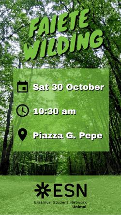 post with the information of the event