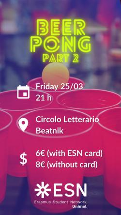 post with the information of the event